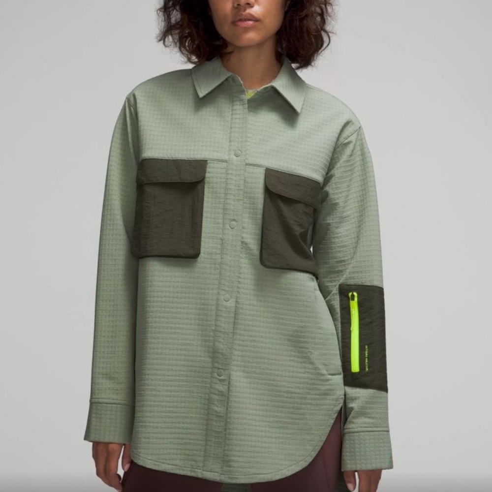 Lululemon Grid fleece Hiking Overshirt